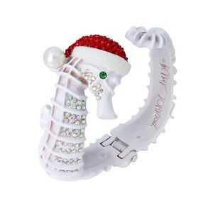 Betsey Johnson Seahorse Bangle Bracelet